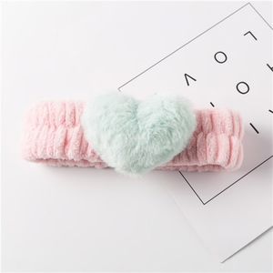 New! Blue Heart Hairband Hair wrap, Pink!